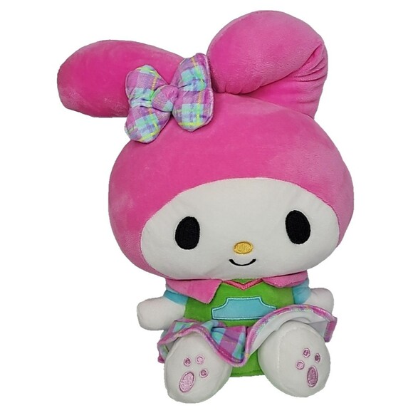 Sanrio Hello Kitty and Friends 12" Tall My Melody Neon Plush Stuffy Toy - Picture 1 of 9